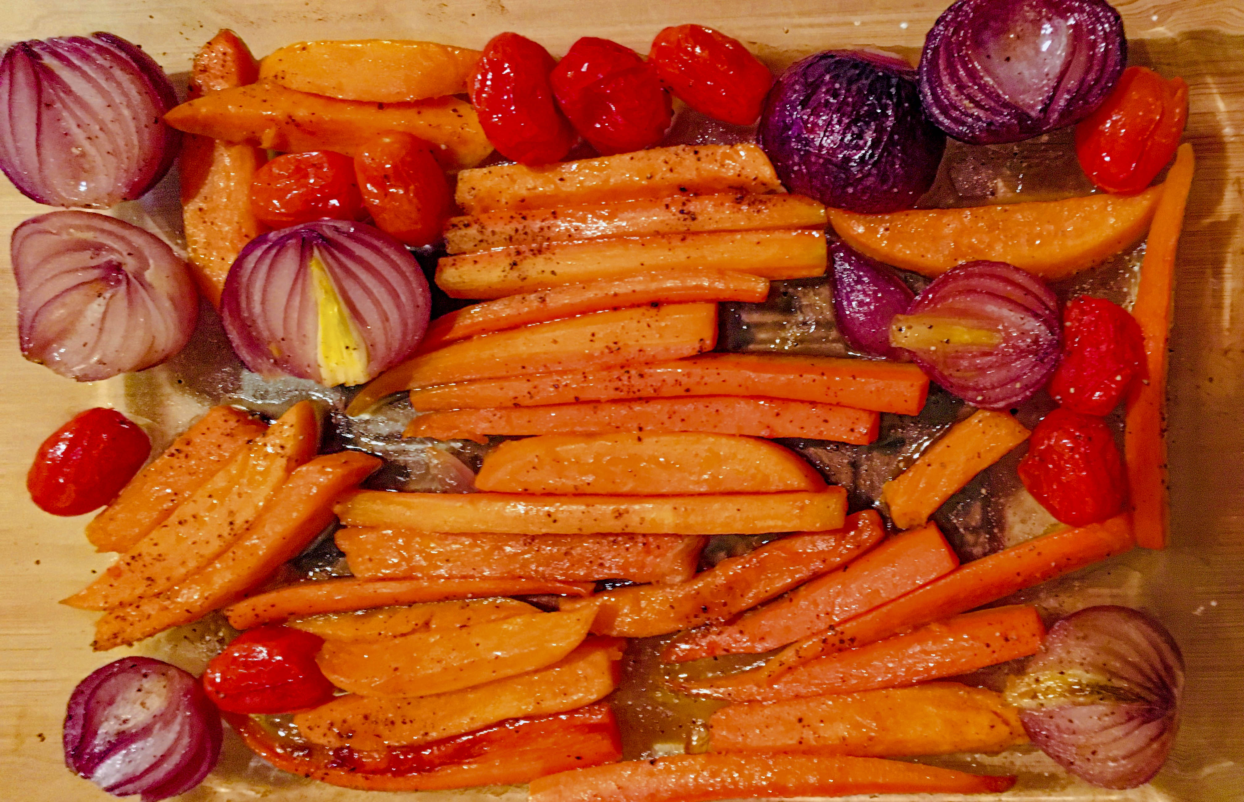 Légumes rôtis au miel | La Gamelle