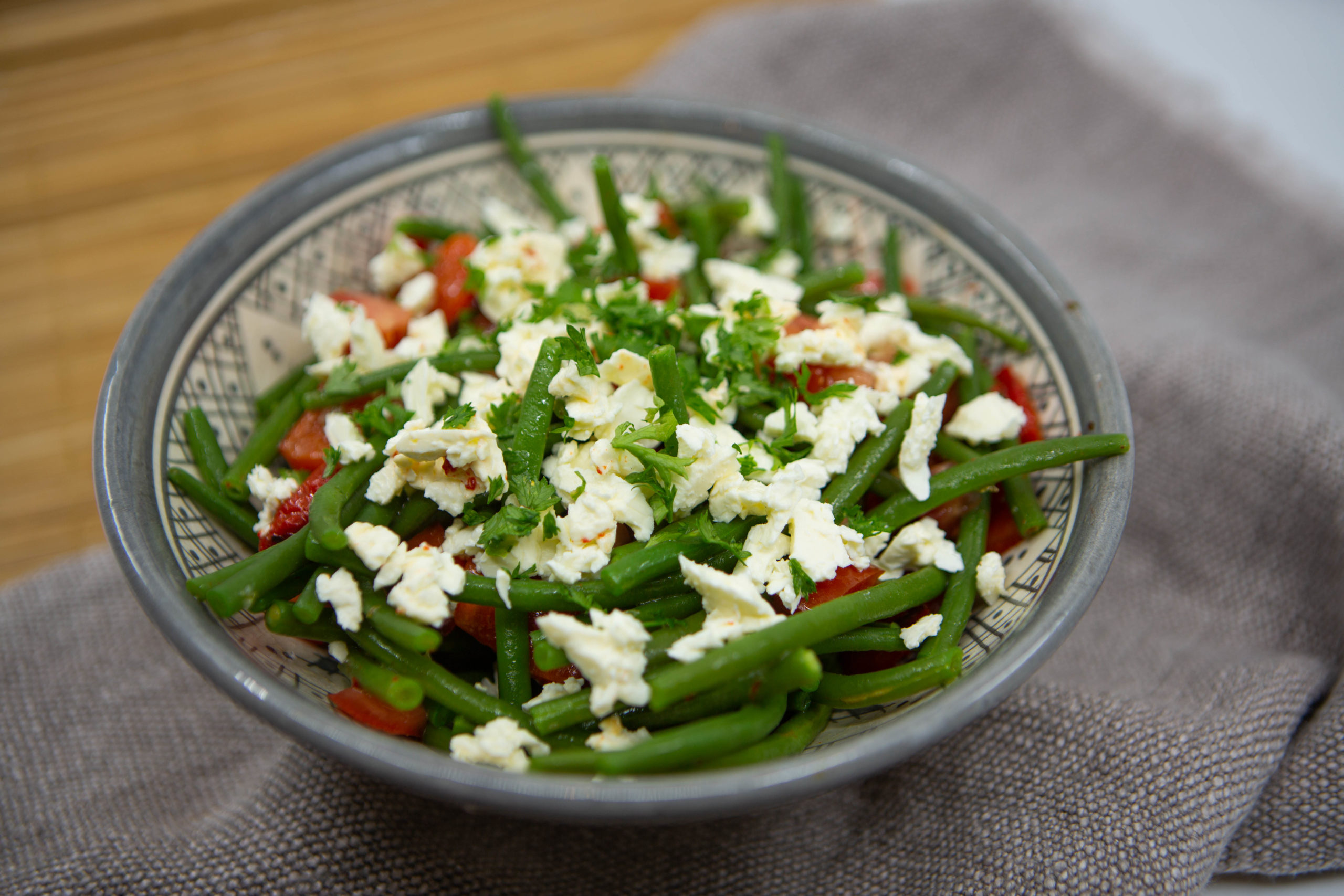 Salade De Haricots Verts à La Grecque